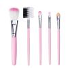 CTPCRTYK 5 Pack Multi Purpose Makeup Foundation Eyeshadow Eyeliner Lip Gloss Brush Set Small Angled Makeup Brush view 1