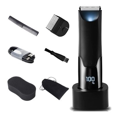 Razors Trimmer for MenChildren Hair ClipperIPX7Waterproof Hair Cutting Machine/Beard TrimmerMen's Electric Shaver/Clippers(Barber Set)