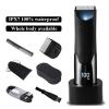 Razors Trimmer for MenChildren Hair ClipperIPX7Waterproof Hair Cutting Machine/Beard TrimmerMen's Electric Shaver/Clippers(Barber Set) view 2