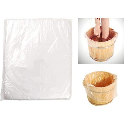 Peosaard Disposable Foot Tub Liners Foot Bath Basin Bags for Feet Pedicure Spa Skin Care 90 Pcs,