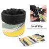 2PCS Abstract Art-602 Travel Cosmetic Bag Makeup Organizer: Stylish Bathroom Cases with Drawstring, Cylindrical & Small Toiletry Bag view 4