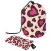 2PCS Love Pattern-204 Travel Cosmetic Bag: Your Ultimate Makeup Organizer & Bathroom Cases - With Drawstring, Cylindrical & Small Toiletry Bag view 1