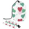 2PCS Colorful Love-32 Travel Cosmetic Bag: Your Ultimate Makeup Organizer & Bathroom Cases - With Drawstring, Cylindrical & Small Toiletry Bag view 1
