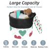 2PCS Colorful Love-32 Travel Cosmetic Bag: Your Ultimate Makeup Organizer & Bathroom Cases - With Drawstring, Cylindrical & Small Toiletry Bag view 2