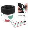 2PCS Colorful Love-32 Travel Cosmetic Bag: Your Ultimate Makeup Organizer & Bathroom Cases - With Drawstring, Cylindrical & Small Toiletry Bag view 4