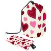 2PCS Art Love-180 Travel Cosmetic Bag: Your Ultimate Makeup Organizer & Bathroom Cases - With Drawstring, Cylindrical & Small Toiletry Bag view 1