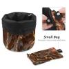 2PCS Marble Texture-336 Travel Cosmetic Bag: Your Ultimate Makeup Organizer & Bathroom Cases - With Drawstring, Cylindrical & Small Toiletry Bag view 4