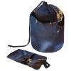 2PCS Marble Texture-331 Travel Cosmetic Bag Makeup Organizer, Drawstring Bathroom Cases - Cylindrical & Small Toiletry Bag view 1