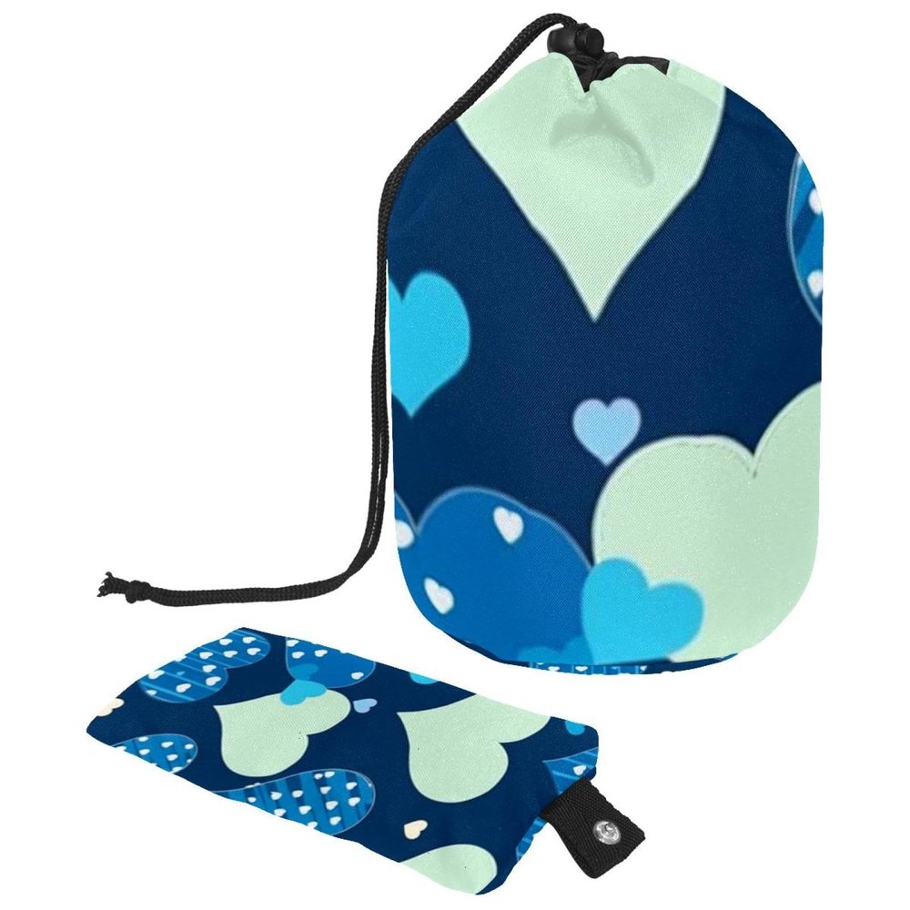 2PCS Colorful Love-24 Travel Cosmetic Bag: Your Ultimate Makeup Organizer & Bathroom Cases - With Drawstring, Cylindrical & Small Toiletry Bag