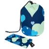 2PCS Colorful Love-24 Travel Cosmetic Bag: Your Ultimate Makeup Organizer & Bathroom Cases - With Drawstring, Cylindrical & Small Toiletry Bag view 1