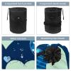 2PCS Colorful Love-24 Travel Cosmetic Bag: Your Ultimate Makeup Organizer & Bathroom Cases - With Drawstring, Cylindrical & Small Toiletry Bag view 3