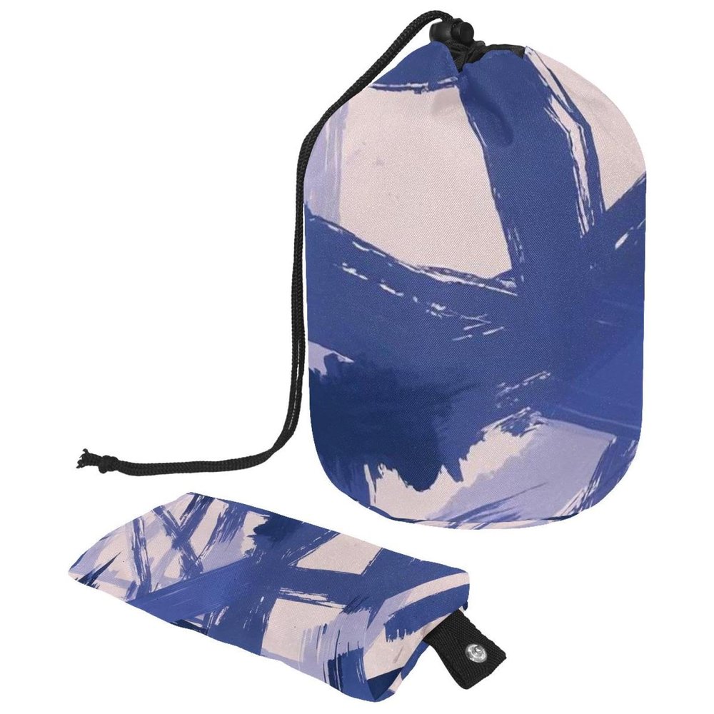2PCS Abstract Graffiti-428 Travel Cosmetic Bag: Your Ultimate Makeup Organizer & Bathroom Cases - With Drawstring, Cylindrical & Small Toiletry Bag