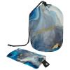 2PCS Art Marble-241 Travel Cosmetic Bag Makeup Organizer Bag Bathroom Cases Toiletry Bag with Drawstring (Cylindrical bag and small bag) view 1