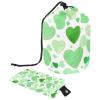 2PCS Art Love-137 Travel Cosmetic Bag Makeup Organizer Bag Bathroom Cases Toiletry Bag with Drawstring (Cylindrical bag and small bag) view 1