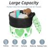 2PCS Art Love-137 Travel Cosmetic Bag Makeup Organizer Bag Bathroom Cases Toiletry Bag with Drawstring (Cylindrical bag and small bag) view 2