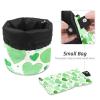 2PCS Art Love-137 Travel Cosmetic Bag Makeup Organizer Bag Bathroom Cases Toiletry Bag with Drawstring (Cylindrical bag and small bag) view 4