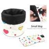 2PCS Colorful Love-28 Travel Cosmetic Bag: Your Ultimate Makeup Organizer & Bathroom Cases - With Drawstring, Cylindrical & Small Toiletry Bag view 4