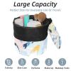 2PCS Colorful Graffiti-515 Travel Cosmetic Bag Makeup Organizer, Drawstring Bathroom Cases - Cylindrical & Small Toiletry Bag view 2