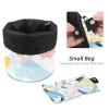 2PCS Colorful Graffiti-515 Travel Cosmetic Bag Makeup Organizer, Drawstring Bathroom Cases - Cylindrical & Small Toiletry Bag view 4