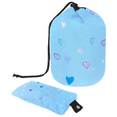 2PCS Colorful Love-20 Travel Cosmetic Bag: Your Ultimate Makeup Organizer & Bathroom Cases - With Drawstring, Cylindrical & Small Toiletry Bag