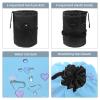 2PCS Colorful Love-20 Travel Cosmetic Bag: Your Ultimate Makeup Organizer & Bathroom Cases - With Drawstring, Cylindrical & Small Toiletry Bag view 3