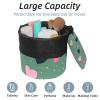 2PCS Art Love-120 Travel Cosmetic Bag: Your Ultimate Makeup Organizer & Bathroom Cases - With Drawstring, Cylindrical & Small Toiletry Bag view 2