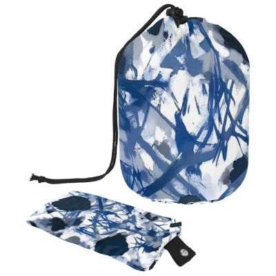 2PCS Abstract Graffiti-424 Travel Cosmetic Bag: Your Ultimate Makeup Organizer & Bathroom Cases - With Drawstring, Cylindrical & Small Toiletry Bag