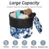 2PCS Abstract Graffiti-424 Travel Cosmetic Bag: Your Ultimate Makeup Organizer & Bathroom Cases - With Drawstring, Cylindrical & Small Toiletry Bag view 2