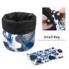 2PCS Abstract Graffiti-424 Travel Cosmetic Bag: Your Ultimate Makeup Organizer & Bathroom Cases - With Drawstring, Cylindrical & Small Toiletry Bag view 4