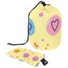 2PCS Art Love-198 Travel Cosmetic Bag Makeup Organizer: Stylish Bathroom Cases with Drawstring, Cylindrical & Small Toiletry Bag view 1