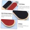 WOONEKY 4pcs Double Sided Wood Foot Files Dead Skin Remover Pedicure Rub Foot Tool Callus Remover Callus Treatment view 3