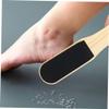 WOONEKY 4pcs Double Sided Wood Foot Files Dead Skin Remover Pedicure Rub Foot Tool Callus Remover Callus Treatment view 4