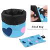 2PCS Colorful Love-14 Travel Cosmetic Bag Makeup Organizer: Stylish Bathroom Cases with Drawstring, Cylindrical & Small Toiletry Bag view 4