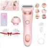 Razor for Women, 2-in-1 Women's Body Shaver, Waterproof Electric Razors, Electric Razors for Women view 1