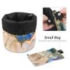 2PCS Art Marble-236 Travel Cosmetic Bag: Your Ultimate Makeup Organizer & Bathroom Cases - With Drawstring, Cylindrical & Small Toiletry Bag view 4