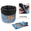 2PCS Colored Marble-384 Travel Cosmetic Bag: Your Ultimate Makeup Organizer & Bathroom Cases - With Drawstring, Cylindrical & Small Toiletry Bag view 4