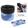 2PCS Graffiti Art-624 Travel Cosmetic Bag: Your Ultimate Makeup Organizer & Bathroom Cases - With Drawstring, Cylindrical & Small Toiletry Bag view 4