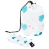 2PCS Colorful Love-88 Travel Cosmetic Bag: Your Ultimate Makeup Organizer & Bathroom Cases - With Drawstring, Cylindrical & Small Toiletry Bag view 1