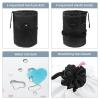 2PCS Colorful Love-88 Travel Cosmetic Bag: Your Ultimate Makeup Organizer & Bathroom Cases - With Drawstring, Cylindrical & Small Toiletry Bag view 3