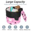 2PCS Art Love-140 Travel Cosmetic Bag: Your Ultimate Makeup Organizer & Bathroom Cases - With Drawstring, Cylindrical & Small Toiletry Bag view 2