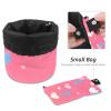 2PCS Art Love-117 Travel Cosmetic Bag Makeup Organizer Bag Bathroom Cases Toiletry Bag with Drawstring (Cylindrical bag and small bag) view 4