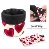 2PCS Art Love-189 Travel Cosmetic Bag Makeup Organizer Bag Bathroom Cases Toiletry Bag with Drawstring (Cylindrical bag and small bag) view 4