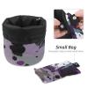 2PCS Colorful Graffiti-494 Travel Cosmetic Bag Makeup Organizer: Stylish Bathroom Cases with Drawstring, Cylindrical & Small Toiletry Bag view 4