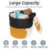 2PCS Abstract Art-598 Travel Cosmetic Bag Makeup Organizer: Stylish Bathroom Cases with Drawstring, Cylindrical & Small Toiletry Bag view 2
