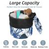 2PCS Abstract Graffiti-426 Travel Cosmetic Bag Makeup Organizer: Stylish Bathroom Cases with Drawstring, Cylindrical & Small Toiletry Bag view 2