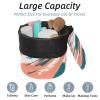 2PCS Graffiti in Color-524 Travel Cosmetic Bag: Your Ultimate Makeup Organizer & Bathroom Cases - With Drawstring, Cylindrical & Small Toiletry Bag view 2