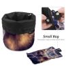 2PCS Marble Texture-334 Travel Cosmetic Bag Makeup Organizer: Stylish Bathroom Cases with Drawstring, Cylindrical & Small Toiletry Bag view 4