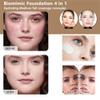 4-in-1 Foundation Liquid,4-in-1 Light Spectrum, Full Coverage Concealer with SPF 50+,Moisturizing Even Skin Toning Color (1PCS) view 3