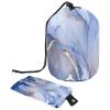 2PCS Art Marble-251 Travel Cosmetic Bag Makeup Organizer, Drawstring Bathroom Cases - Cylindrical & Small Toiletry Bag view 1