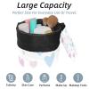 2PCS Art Love-109 Travel Cosmetic Bag Makeup Organizer Bag Bathroom Cases Toiletry Bag with Drawstring (Cylindrical bag and small bag) view 2